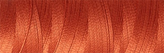 [7-342-2003-1] Venne Cotton Nm 34/2 mercerized mini spool nr. 7-2003 autumn red" - per 5"