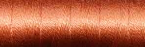[9-602-6003-1] Venne 100% Silk Nm 60/2 mini spool nr. 9-6003 brick red" - per 7"