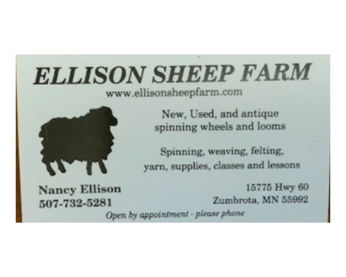Ellison Sheep Farm